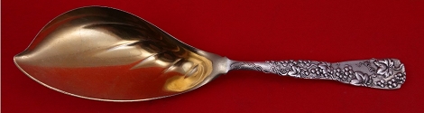 Ice Cream Server GW  w/ grape motif   11 1/2